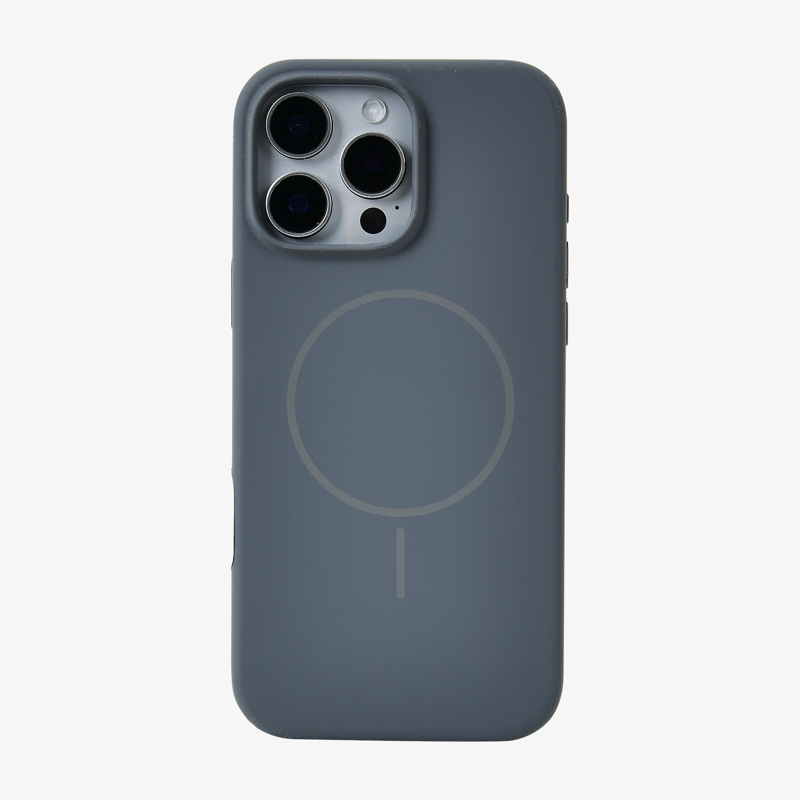 Anti Dust Magsafe Silicone Case - Iphone 14 Pro Max (Grey)