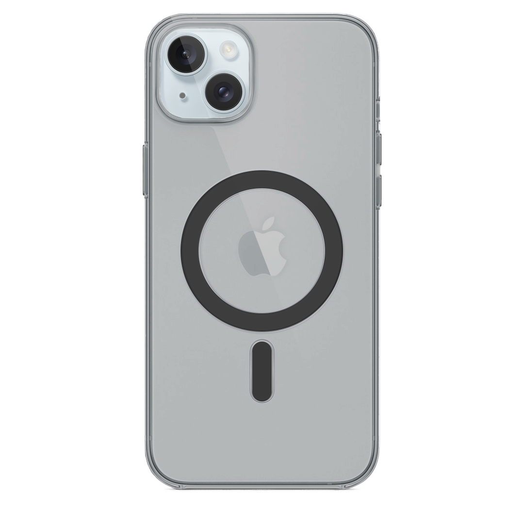 Anti Yellow Magsafe Clear Case - Iphone 14 Plus (CRYSTAL BLACK TITANIUM)