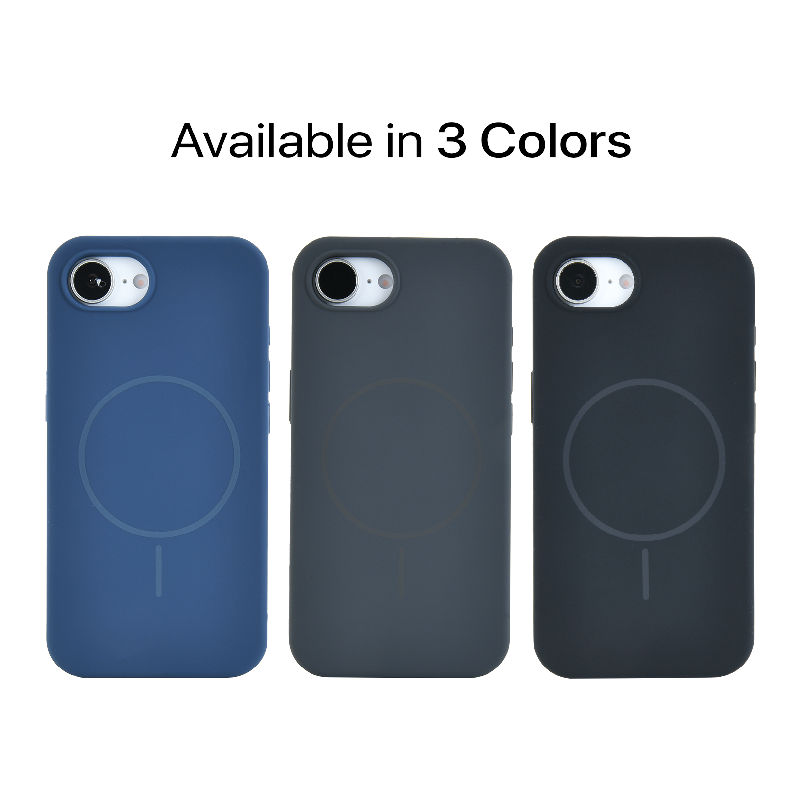 Anti Dust Magsafe Silicone Case - Iphone 16 e (Grey)