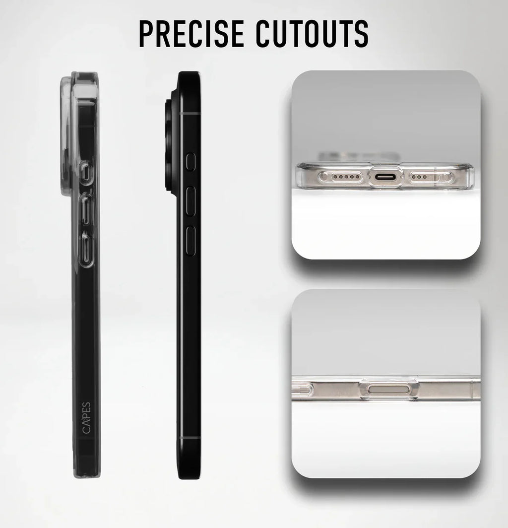 Anti Yellow Magsafe Clear Case - Iphone 14 Pro Max (CRYSTAL DESERT TITANIUM)