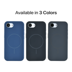 Anti Dust Magsafe Silicone Case - Iphone 16 e (Black)